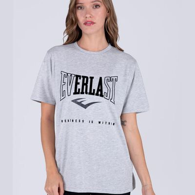Polera Manga Corta Casual Sport Mujer Everlast
