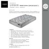 Camarote Triple Latam Home 1 Plaza Zen + Colchón Urban Negro