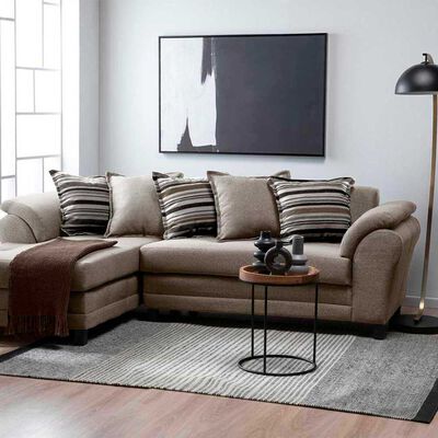 Imagen 1 del producto Sofá Seccional Izquierdo Living Factory Mustang 4 Cuerpos Caramelo