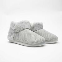 Pantufla Mujer Portman Club Gris