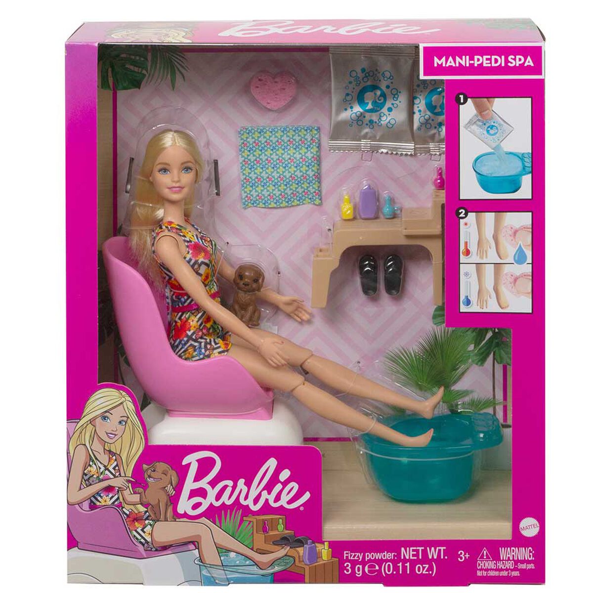 Muñeca Mani-Pedi Spa Barbie
