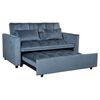 Sofá Cama Daniels KMP1GR 2 Cuerpos Gris