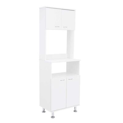 Imagen 1 del producto Mueble para Microondas Tuhome Kitchen 54 4 Puertas Blanco