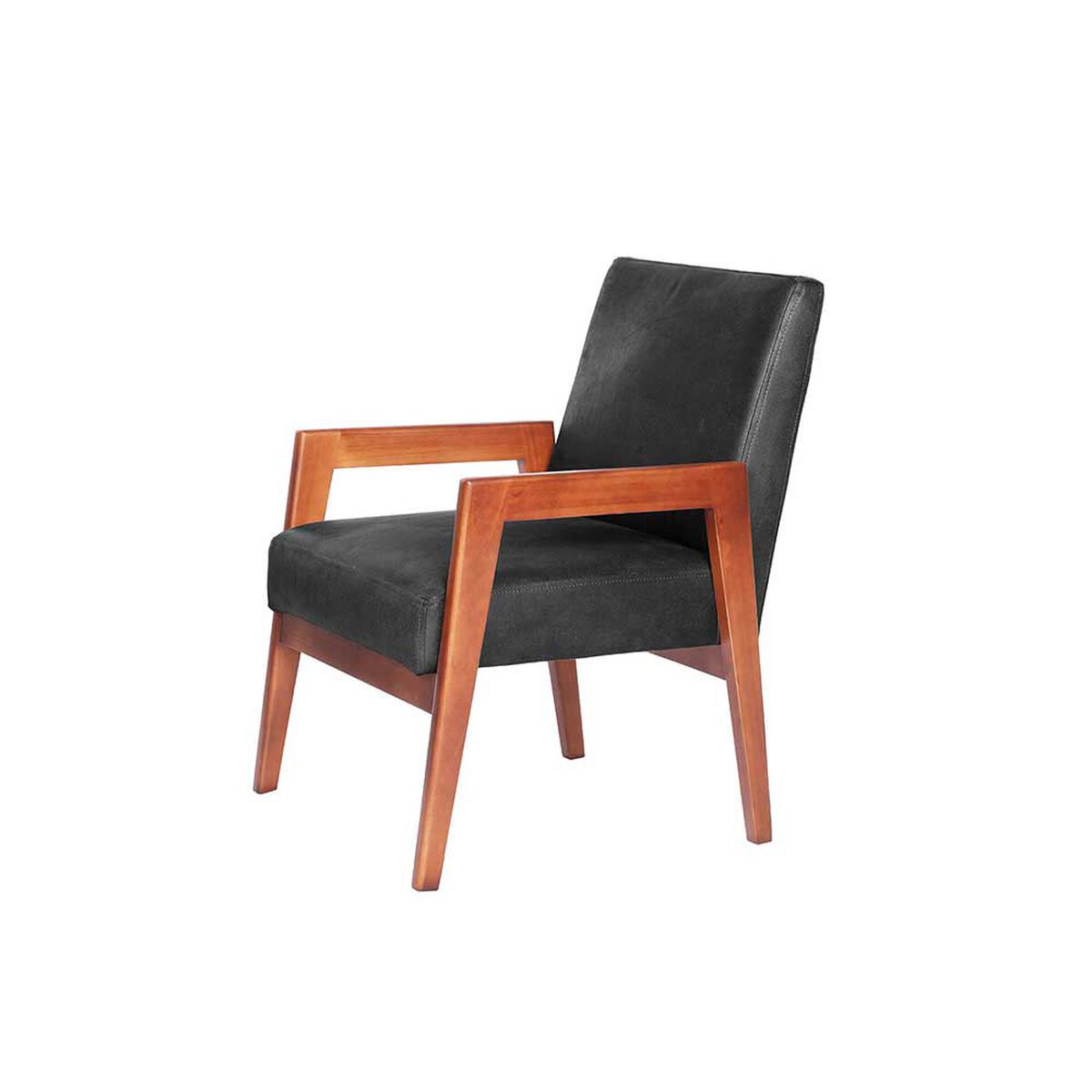 Sitial Cuero Latam Home Frankfurt Negro