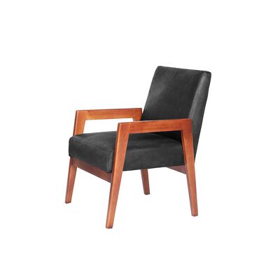 Sitial Cuero Latam Home Frankfurt Negro