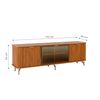 Rack TV  Decocasa Neon Float hasta 70" Canela