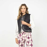 Chaqueta Sin Mangas Mujer Alma Negro