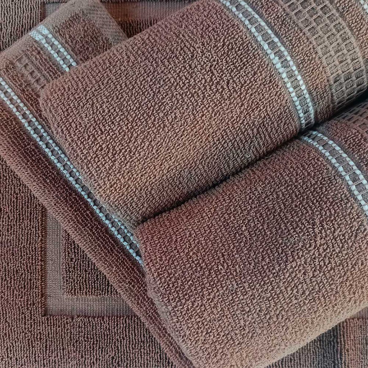 Set 6 Toallas Idetex Valencia Beige