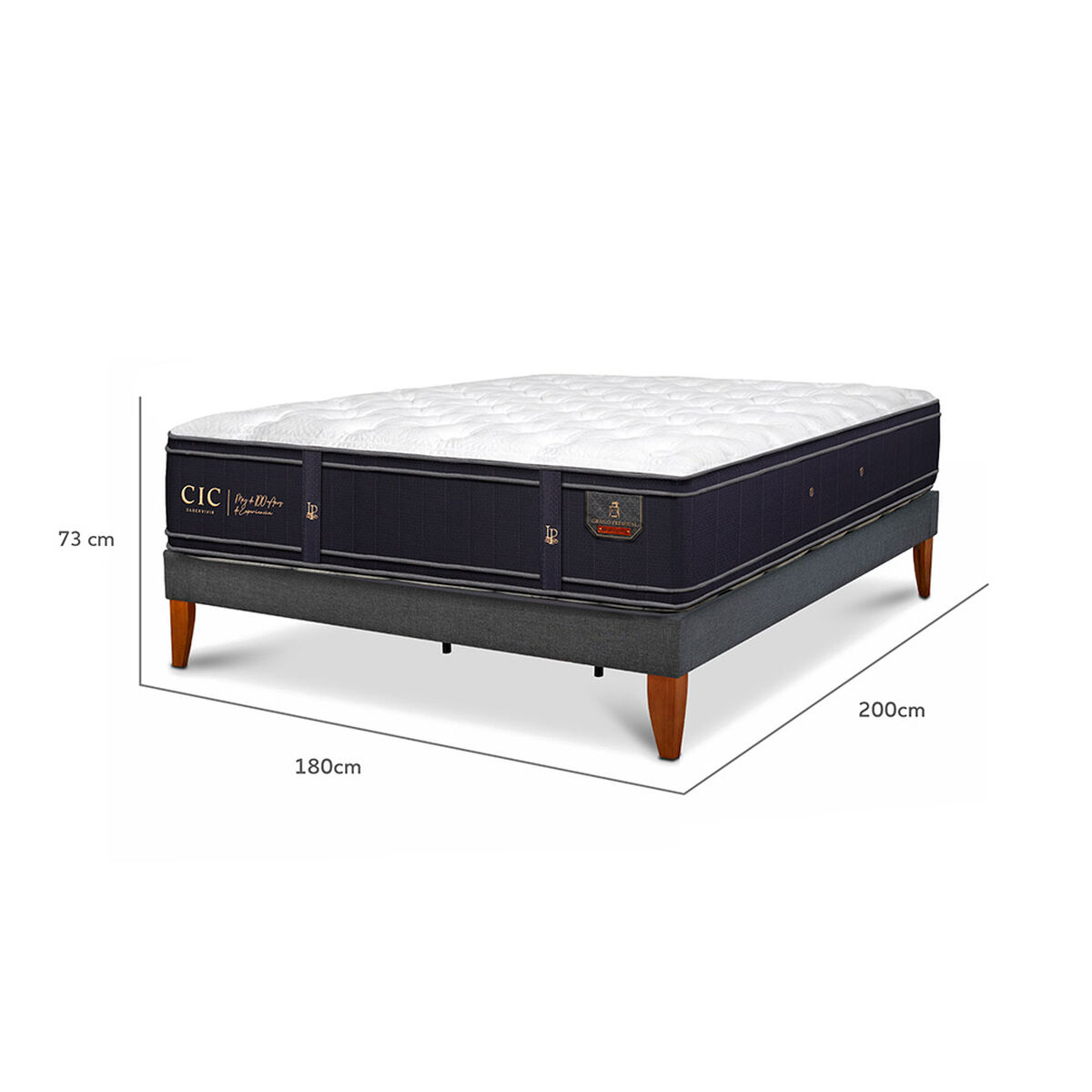 Cama Europea CIC King Grand Premium
