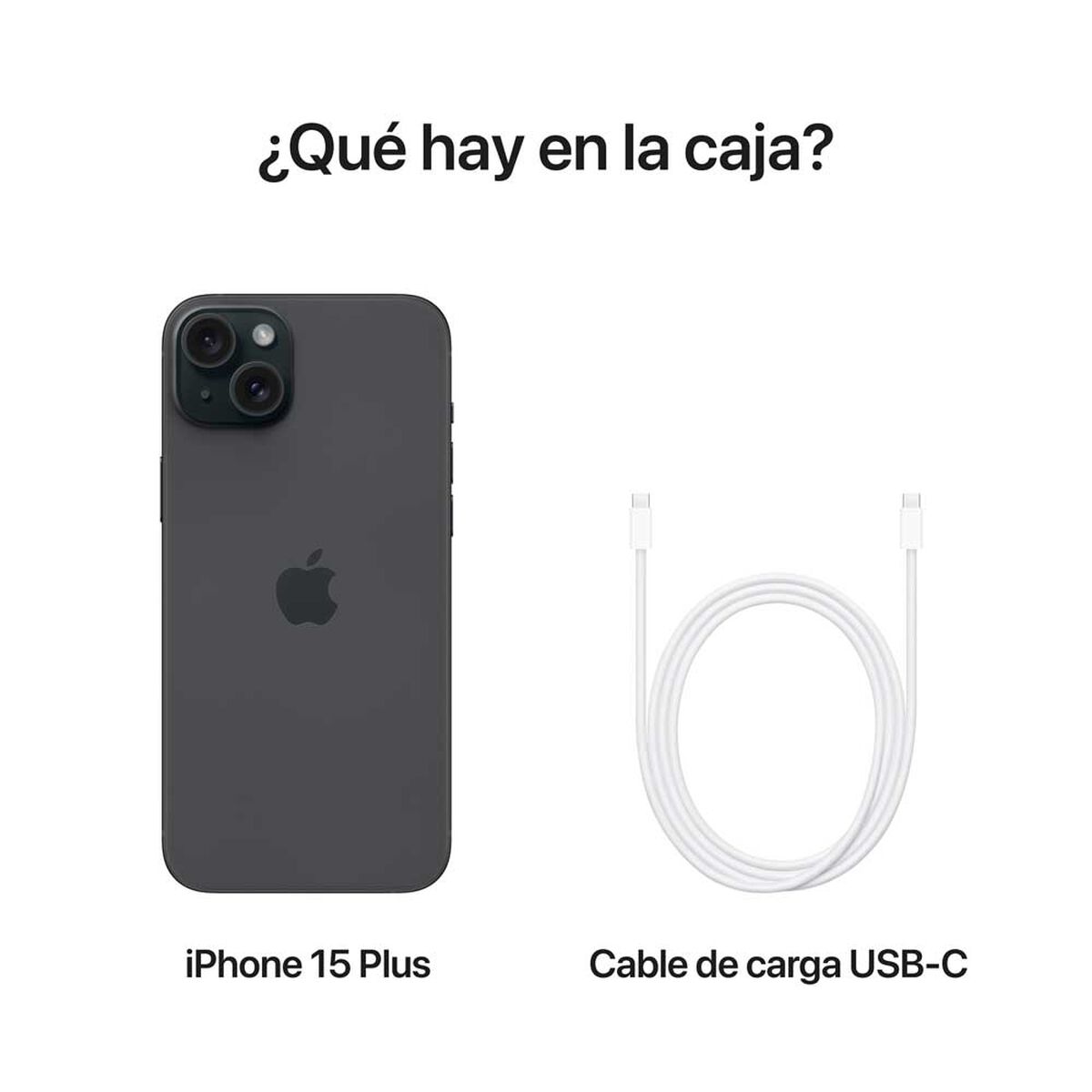Celular Apple iPhone 15 Plus 256GB 6,7" Black Liberado