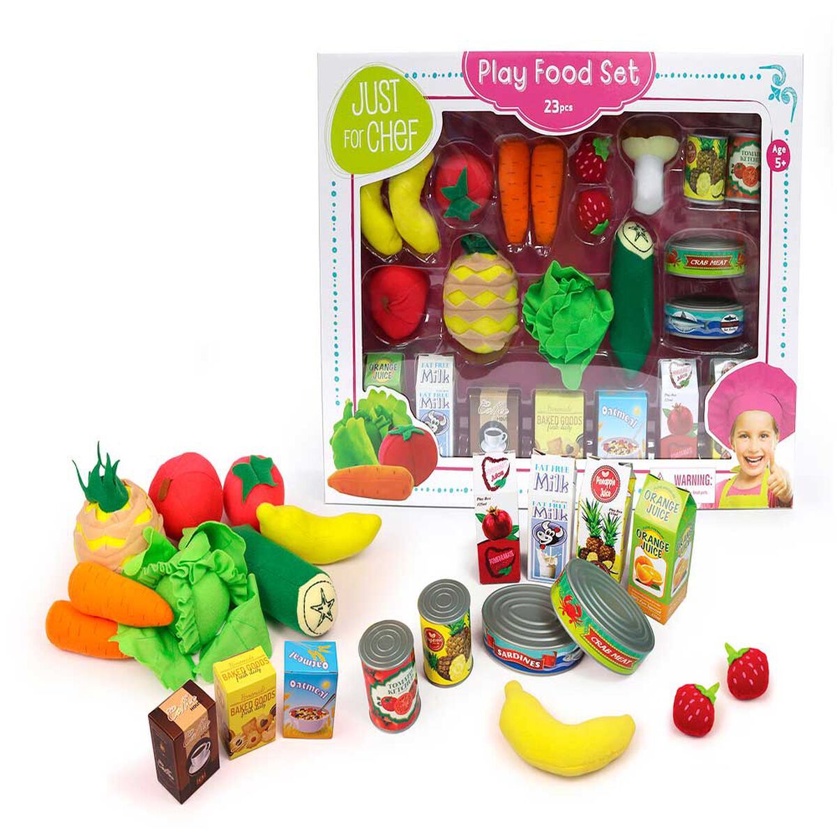 Set Comida de Juguete Art Champion