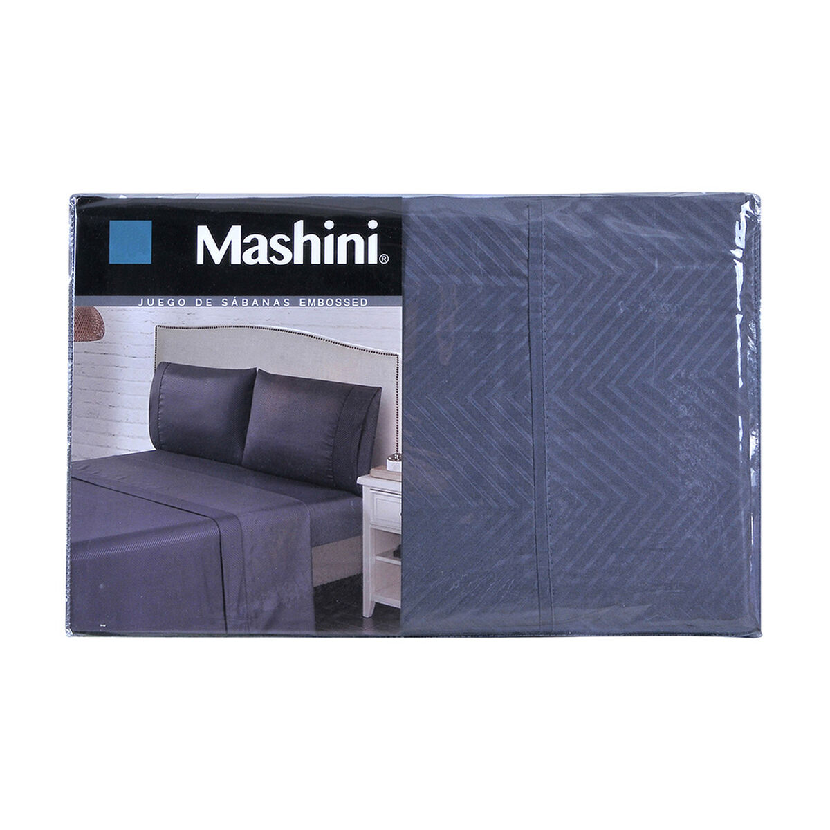 Juego de Sábanas Mashini 2 Plazas Chevron
