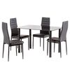 Combo Juego de Comedor Leblon 4 Sillas + Sofá Cama Casanova Mayorca 3 Cuerpos