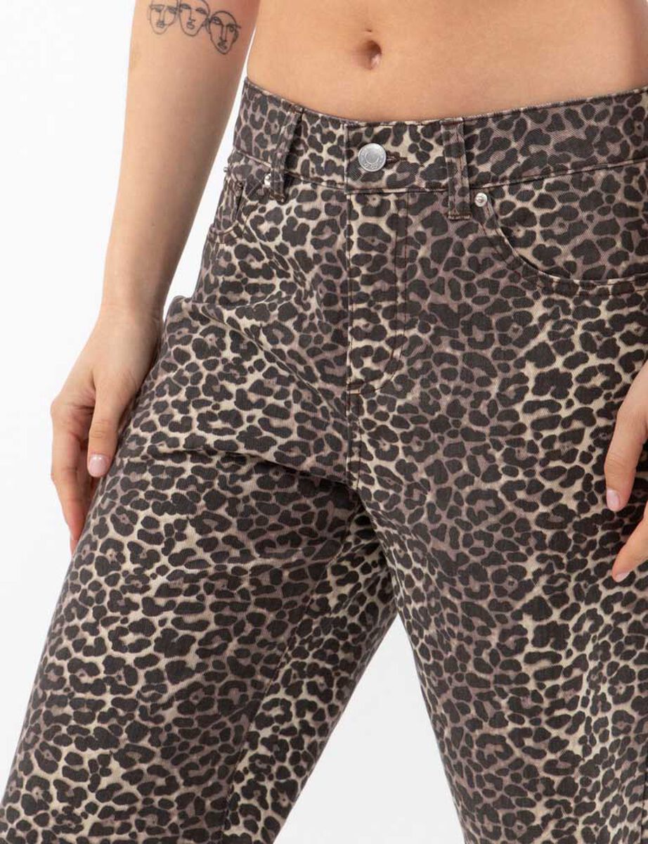 Jeans Animal Print Mujer Icono