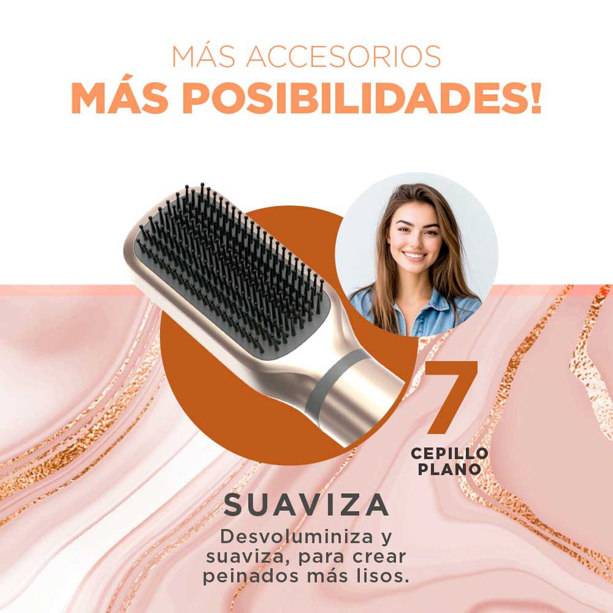 Cepillo Secador Multistyler Radiant UniQ 9 en 1 Gama Italy