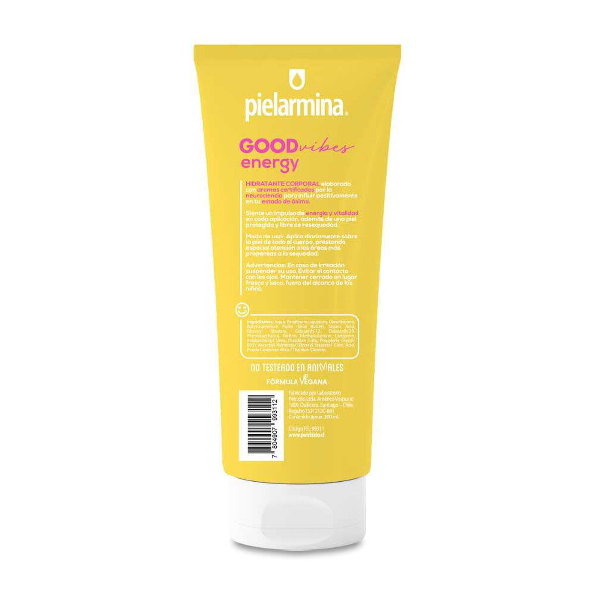 Crema Body Good Vibes Energy Pielarmina