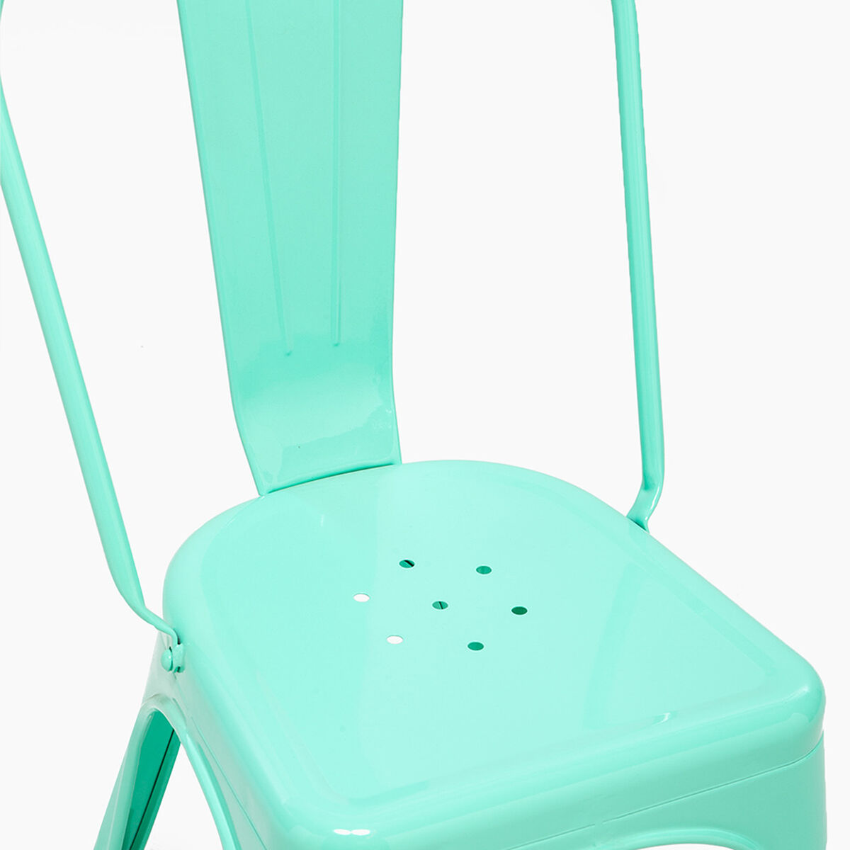 Silla Spazzio Tolix Verde Agua