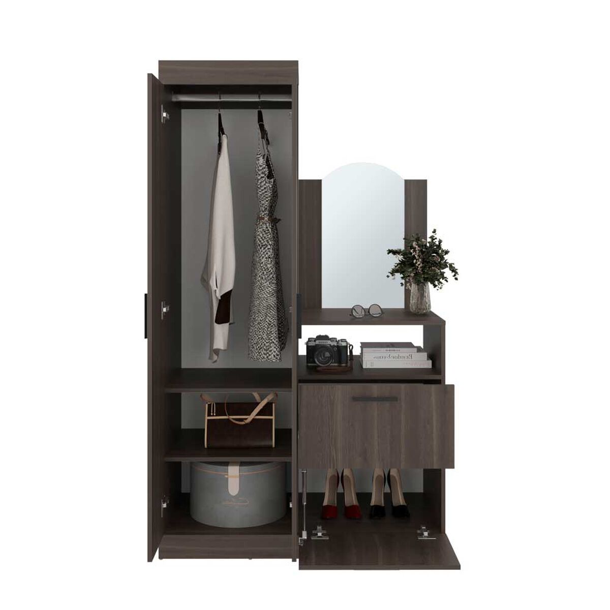 Closet TUHOME Praga 3 Puertas 1 Cajon Milán