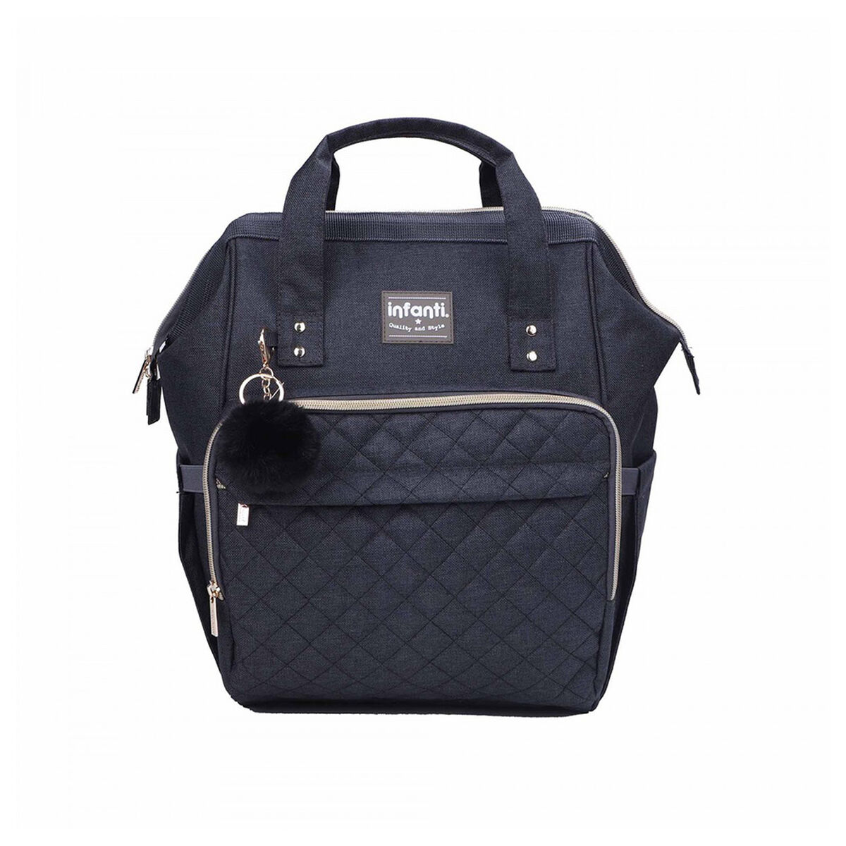 Mochila Pañalera Open Negra