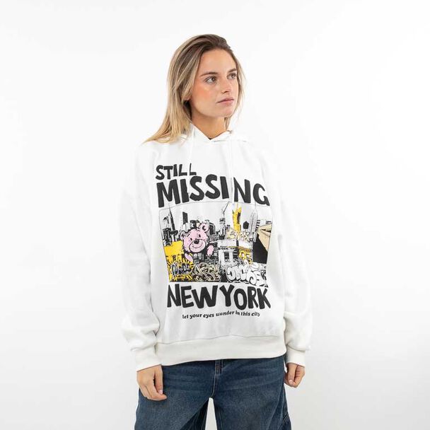 Polerón Con Estampado Mujer Icono