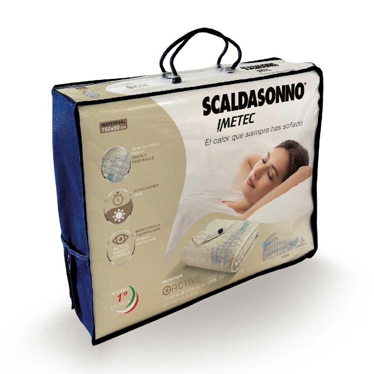 Calientacama Scaldasonno City Individual Roma 1 Plaza