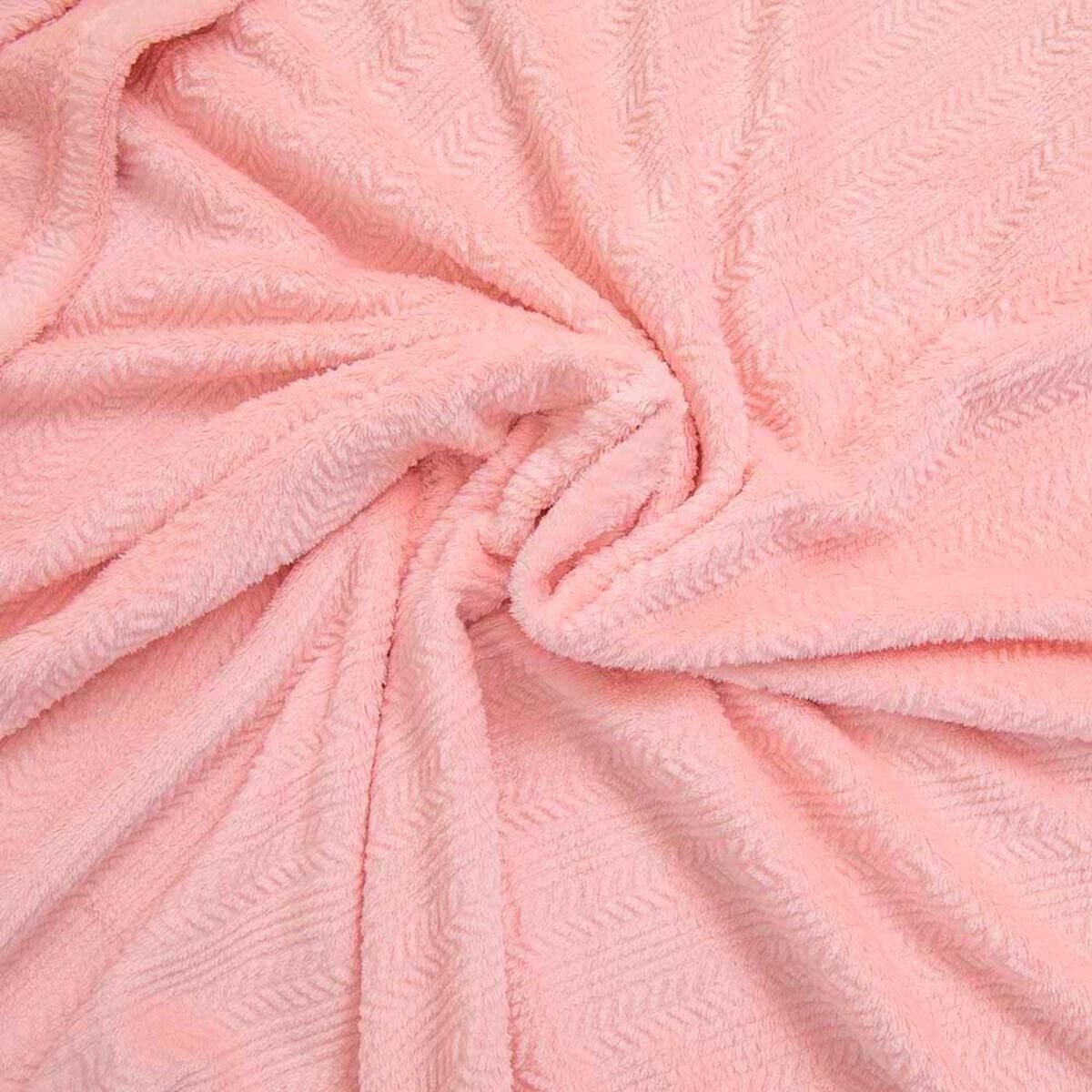 Frazada Poli&eacute;ster Doral 2 Plazas Deluxe Damasco