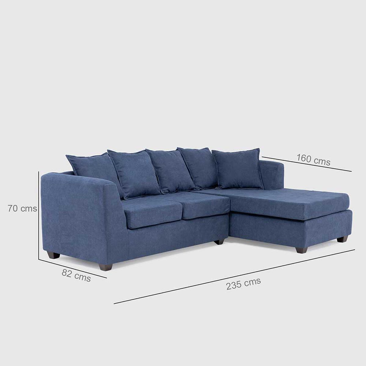 Seccional Kea Lara 3 Cuerpos  Siena Azul