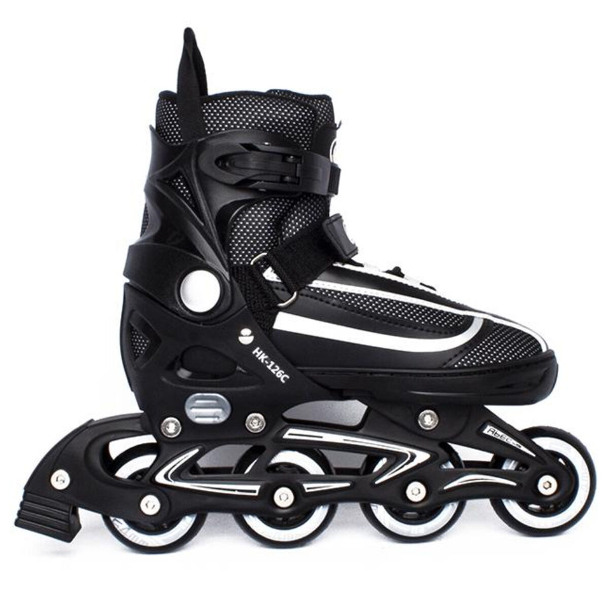 Patines Roller en Línea Fitness Negro Talla M Hook