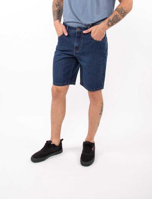 Imagen 1 del producto Bermuda Regular Hombre Icono Azul