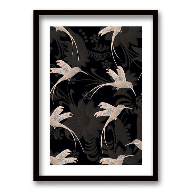 Cuadro Decorativo Retela Colibrí 70 x 50 cm