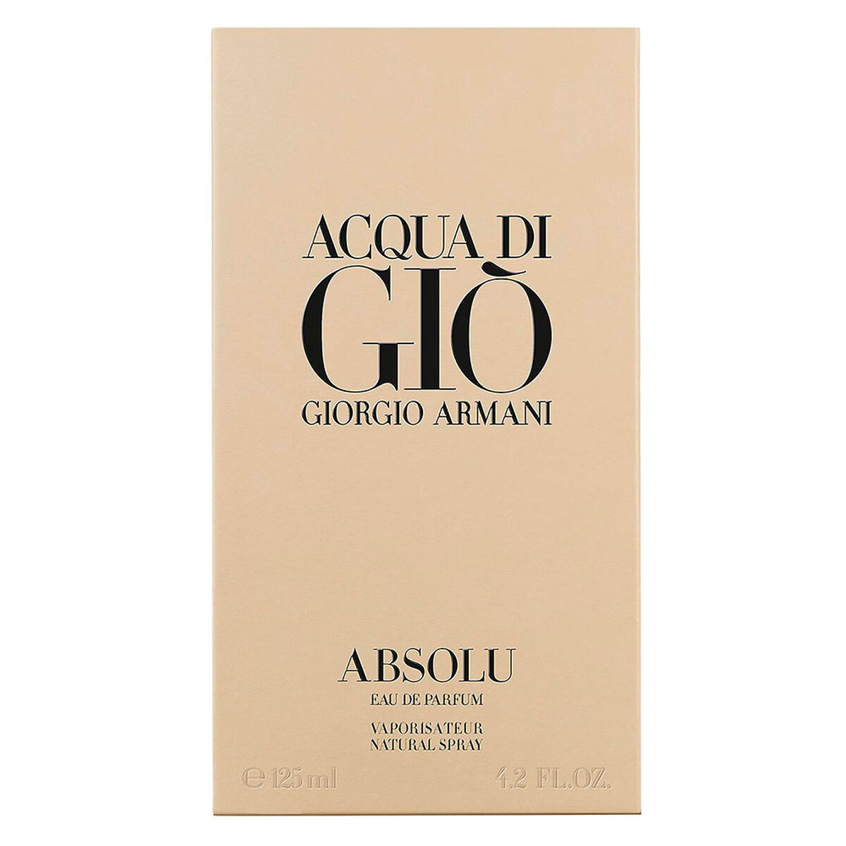 Perfume Giorgio Armani ACQUA DI GIO ABSOLU 125 ml.