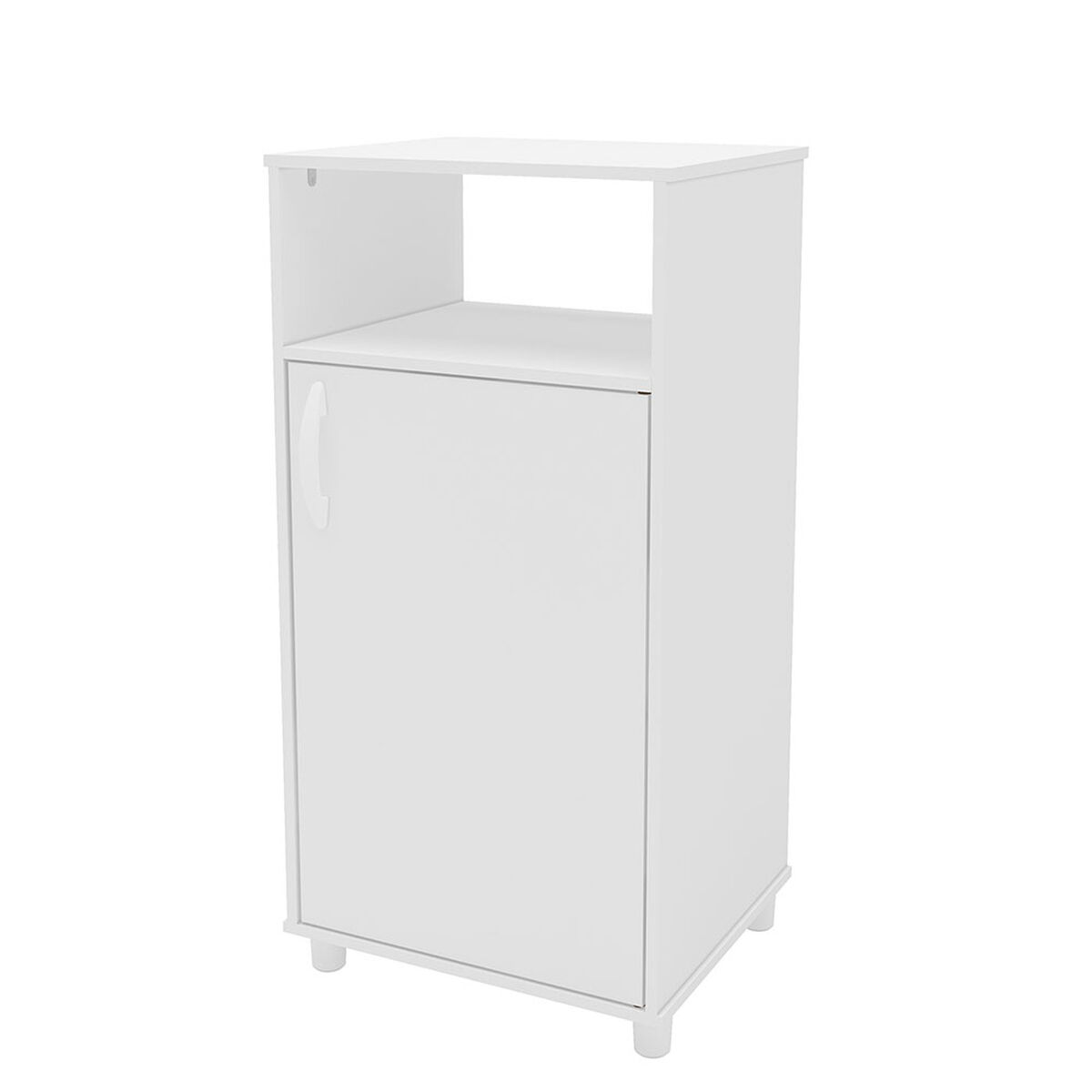 Mueble Auxiliar Vekkahome Agua 1 Puerta Blanco