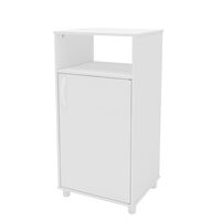 Mueble Auxiliar Vekkahome Agua 1 Puerta Blanco