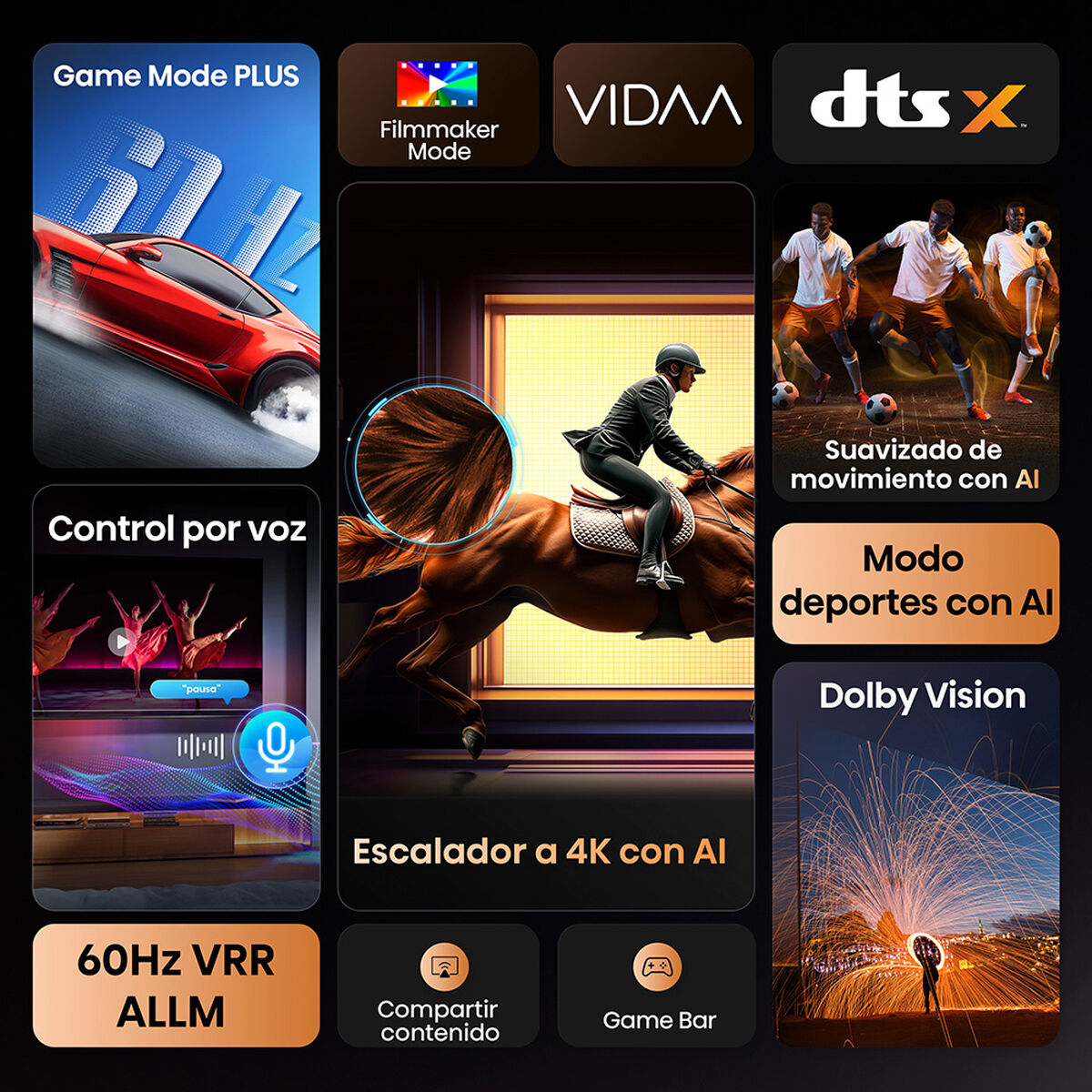 LED 43" Hisense 43A6NV Smart TV Ultra HD 4K