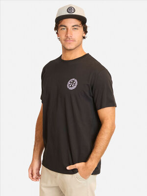 Imagen 1 del producto Polera Con Estampado Manga Corta Hombre Maui And Sons Negro