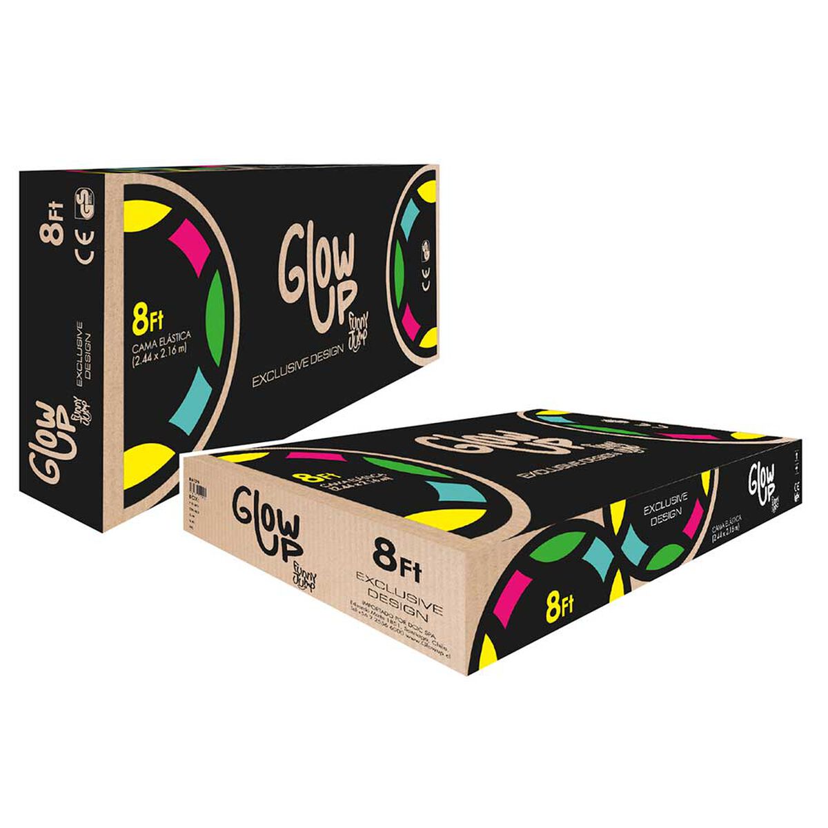 Cama Elástica Glow Up