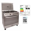 Cocina a Gas Ursus Trotter UT Euro 80 Pro GN 5 Quemadores
