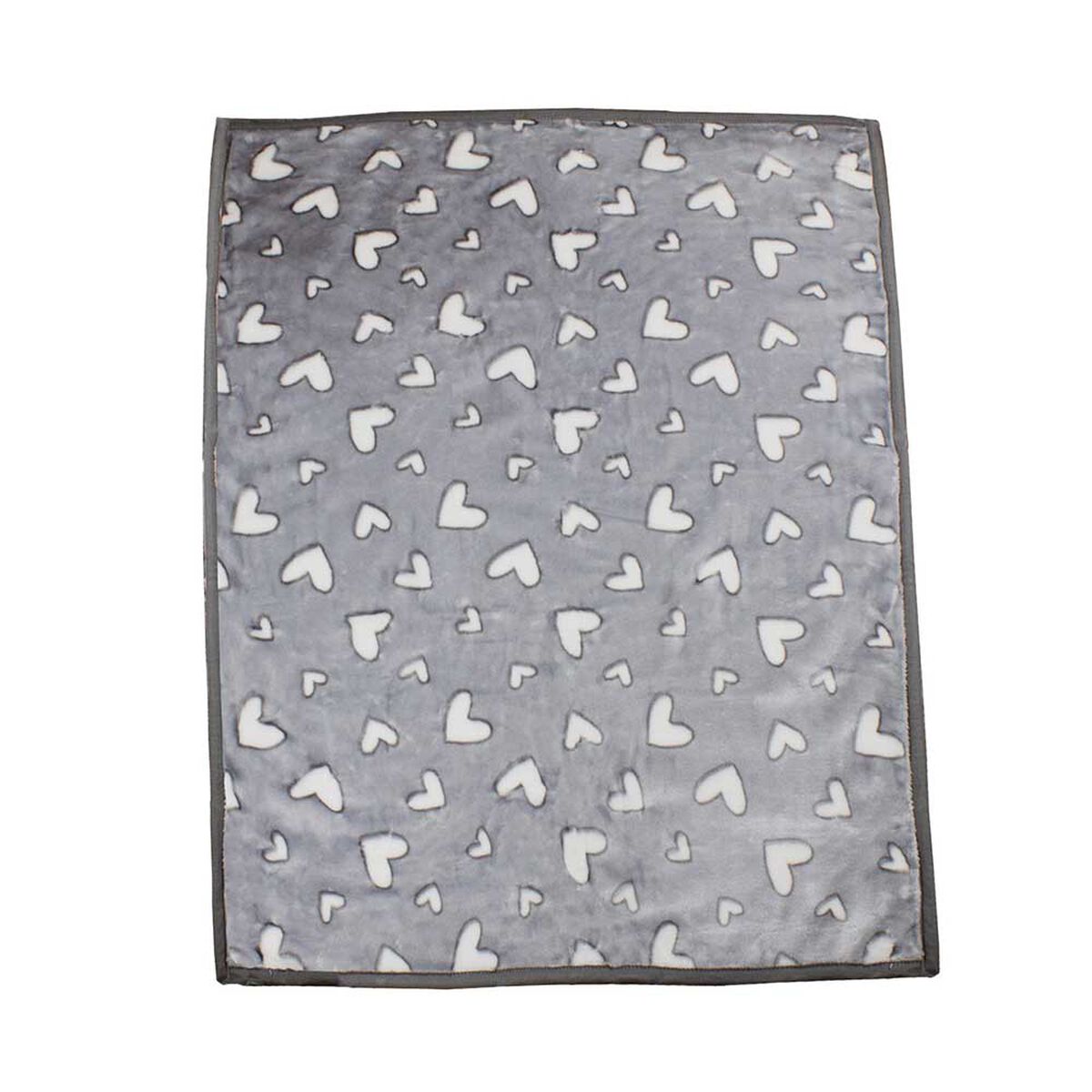 Cubre Bebé Corazones Gris Bebesit