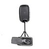 Combo Audio 2 Parlantes Minicomponente + 2 Atriles + Amplificador + Micrófono Inalámbrico Hyundai