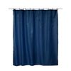 Set Cortina de Baño 4 Piezas Mashini Liso Azul