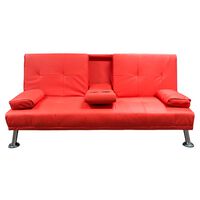 Futón Idetex Lounge Rojo