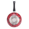 Wok Acero Inoxidable Doral Happy Color Rojo 22 cm