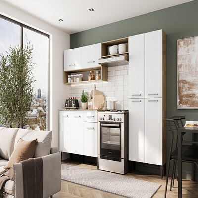 Imagen 1 del producto Mueble de Cocina Roca Arizona 1 Cajón 9 Puertas Blanco