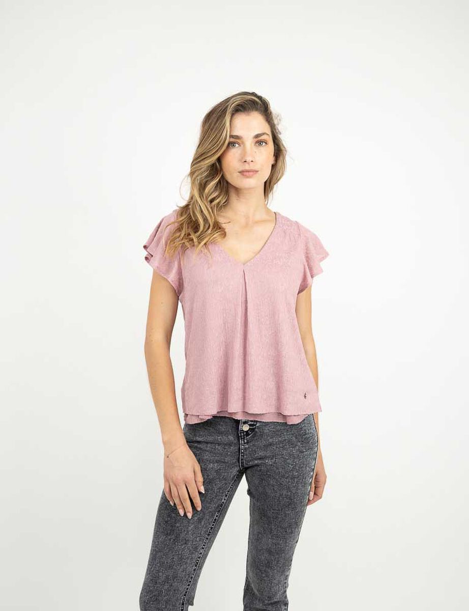 Blusa Manga Corta Mujer Zibel