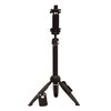 Tripode de Piso Plástico Vgo para Celular  80 cm Negro