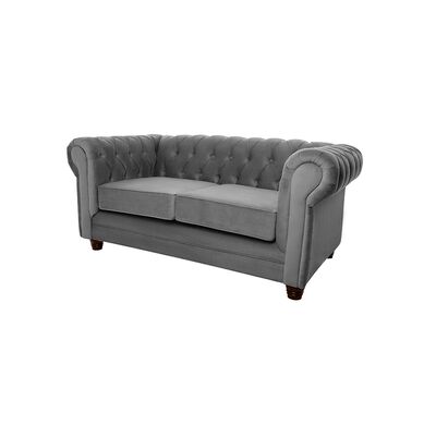 Imagen 2 del producto Sofá Barra Design Chesterfield 2 Cuerpos Gris