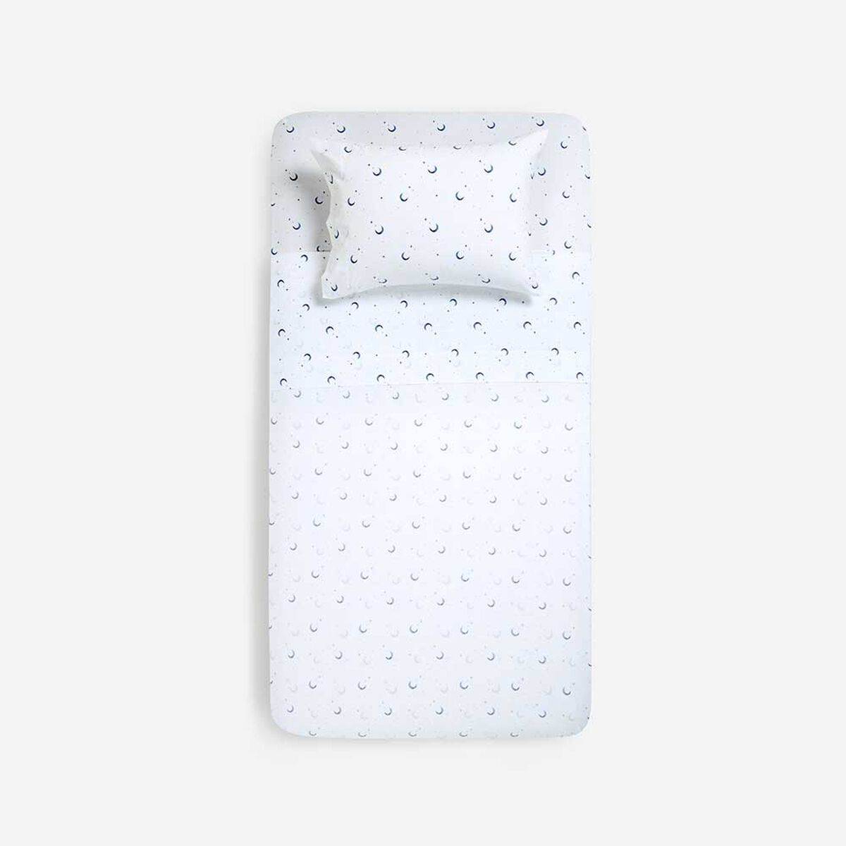 Juego de S&aacute;banas Rosen 1 Plaza Kids Astro Azul