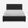 Box Spring CIC 1,5 Plaza Excellence Plus + Respaldo Black