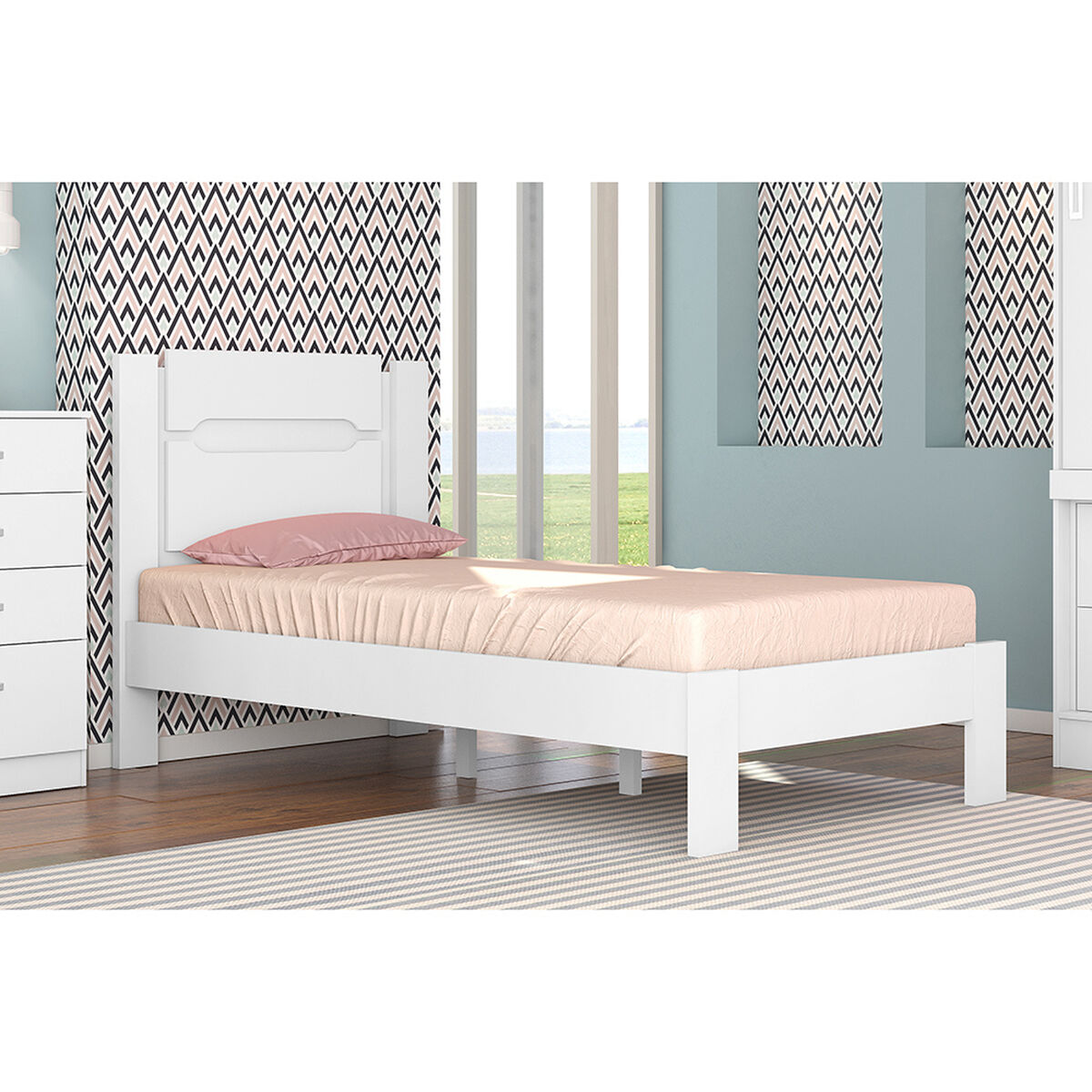 Base Normal Favatex Rivas para Cama 1 Plaza