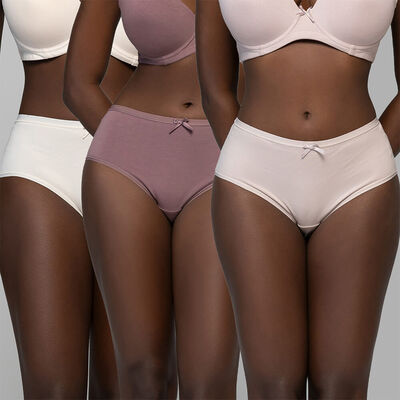 Imagen 2 del producto Pack 3 Calzón Pantaleta Intime Beige
